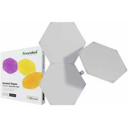 NANOLEAF SHAPES BLACK HEXAGONS PACK EXPANSION - 3 PIECES