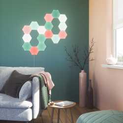 NANOLEAF SHAPES BLACK HEXAGONS PACK EXPANSION - 3 PIECES