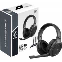 CASQUE GAMING MSI IMMERSE GH50 WIRELESS