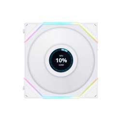 VENTILATEUR BOITIER LIAN-LI UNI FAN LCD TL 120 - 120MM BLANC