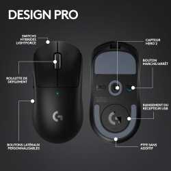 SOURIS GAMING SANS FILLOGITECH - G PRO X SUPERLIGHT 2 LIGHTSPEED WIRELESS