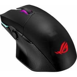 SOURIS GAMING SANS FIL ASUS ROG CHAKRAM SOURIS RF WIRELESS + BLUETOOTH + USB TYPE-A OPTIQUE 16000 DPI