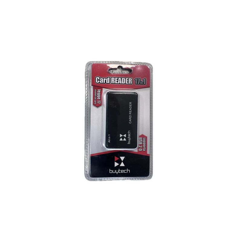 LECTEUR DE CARTE 17 EN 1 TECHMADE CARD READER USB 2.0