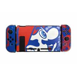 COQUE DE PROTECTION SWITCH + JOYCON (AVANT ET ARRIERE) - TETE MARIO SWITCH
