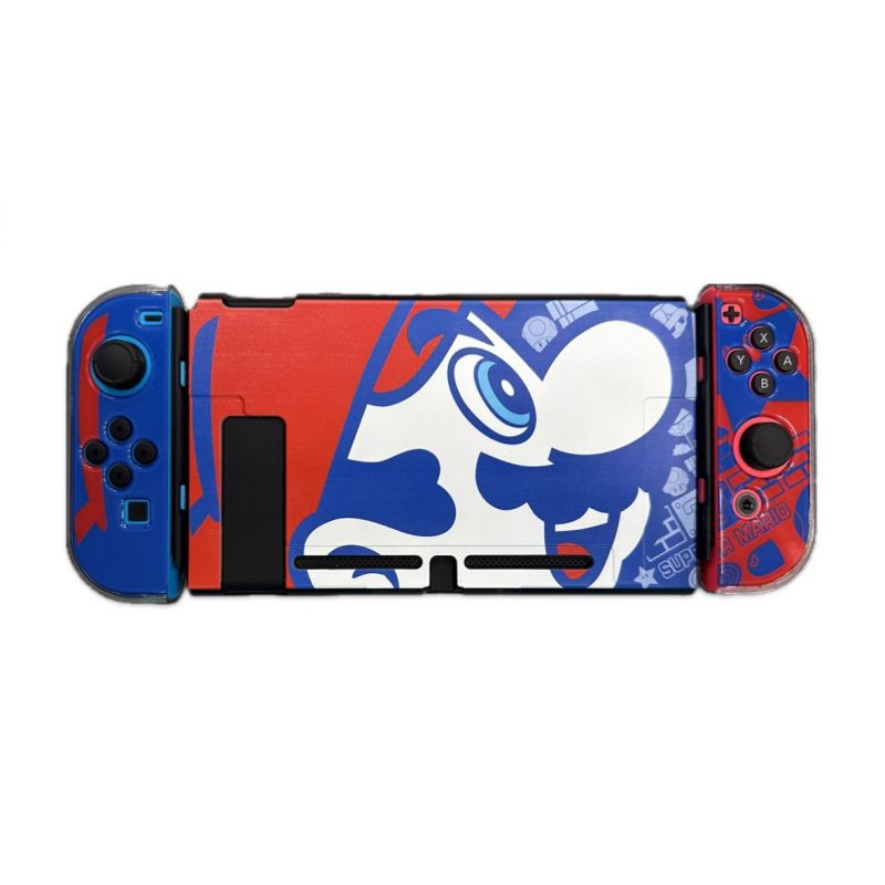 COQUE DE PROTECTION SWITCH + JOYCON (AVANT ET ARRIERE) - TETE MARIO SWITCH