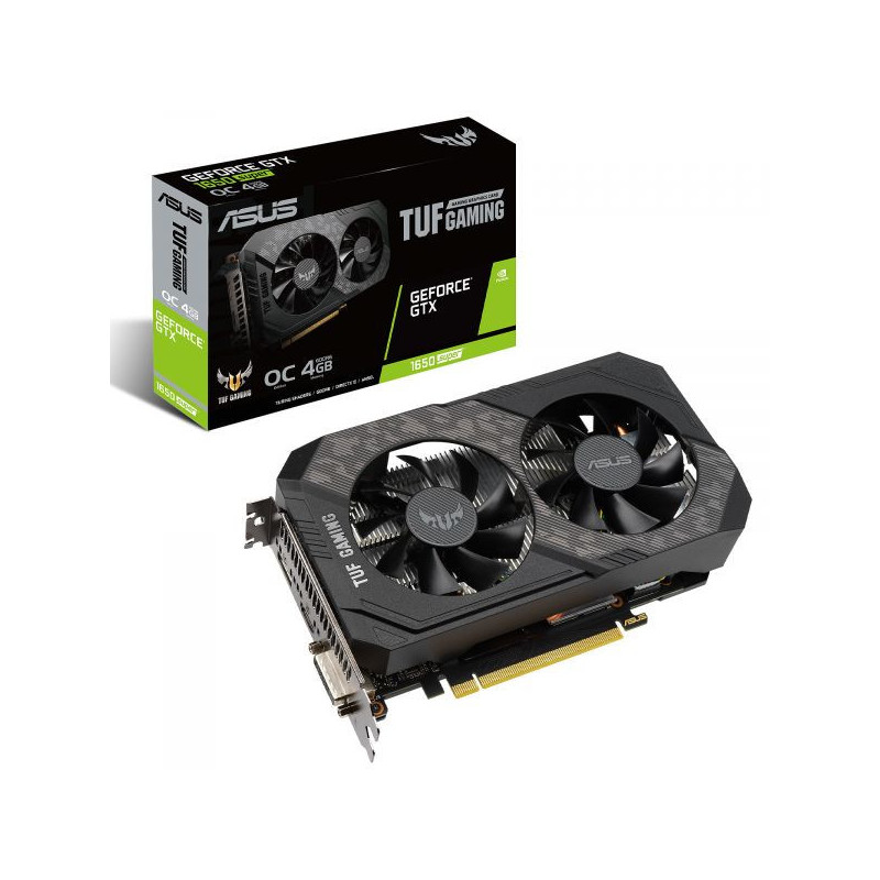 CARTE GRAPHIQUE ASUS GTX 1650 SUPER 4G TUF