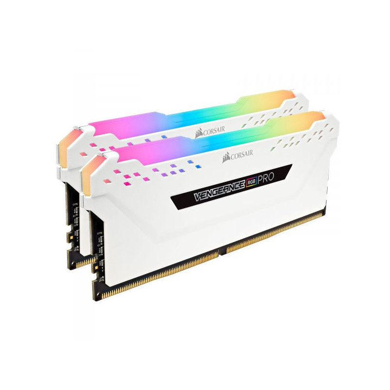 DDR 4 3200 MHZ 16GO (2X8GO) CORSAIR VG RGB WHITE