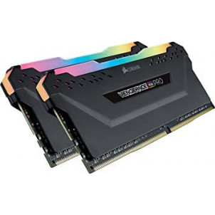 DDR4 3000 MHZ CORSAIR VENGEANCE RGB PRO 16 GO (2X8GO) KIT BLACK
