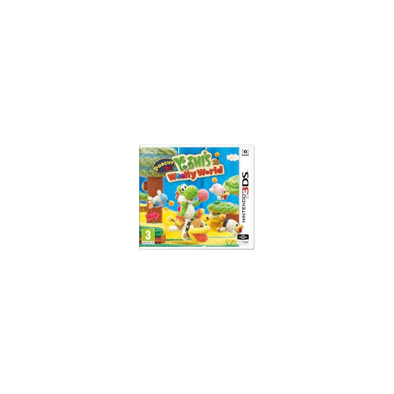 POOCHY ET YOSHI WOOLY WORLD 3DS