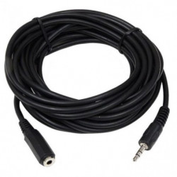 CABLE AUDIO EXTENSION  3.5 MM STEREO 5M