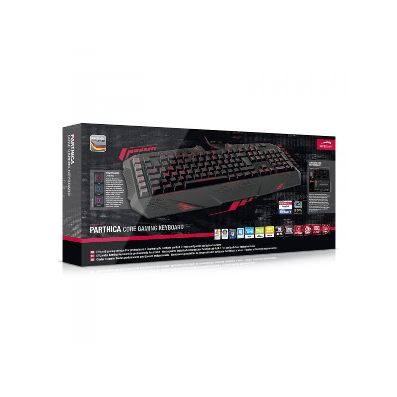 CLAVIER SPEEDLINK GAMING PARTHICA