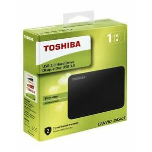 DISQUE DUR EXTERNE 2.5 - 1000 GO TOSHIBA