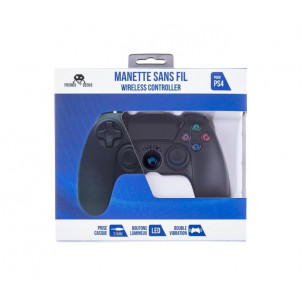 MANETTE PS4 SANS FIL NOIR FREEKS & GEEK +3.5 MM JACK PS4