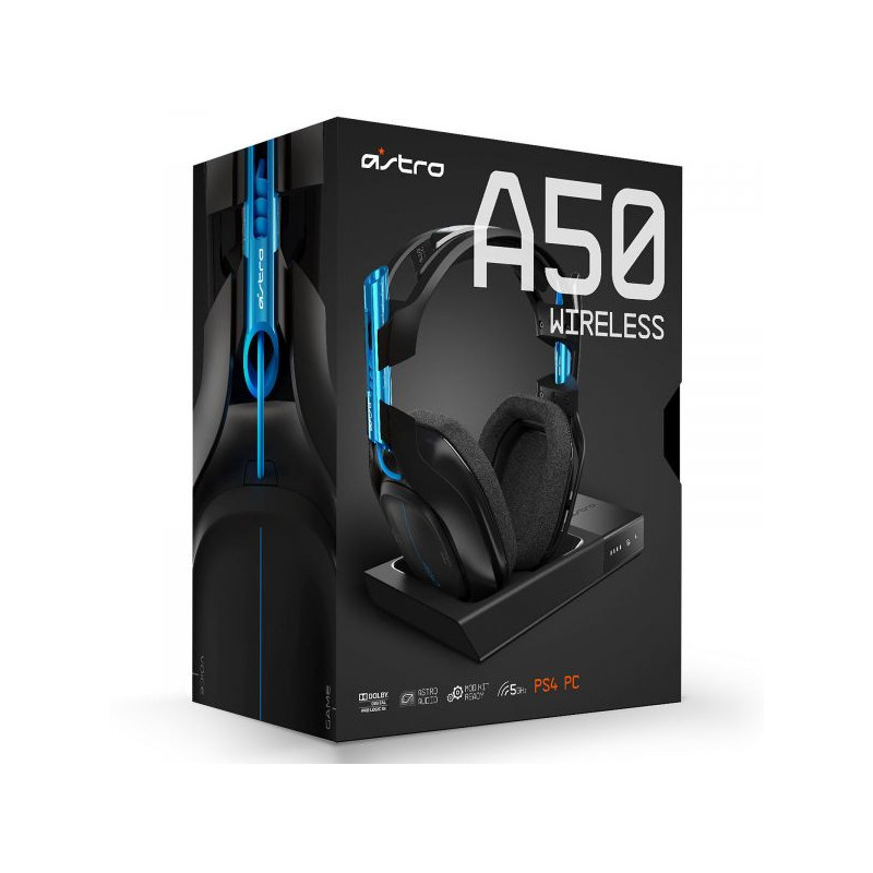 CASQUE ASTRO A50 WIRELESS HEADSET GEN. 4 + BASE (ONE SERIES ET PC)