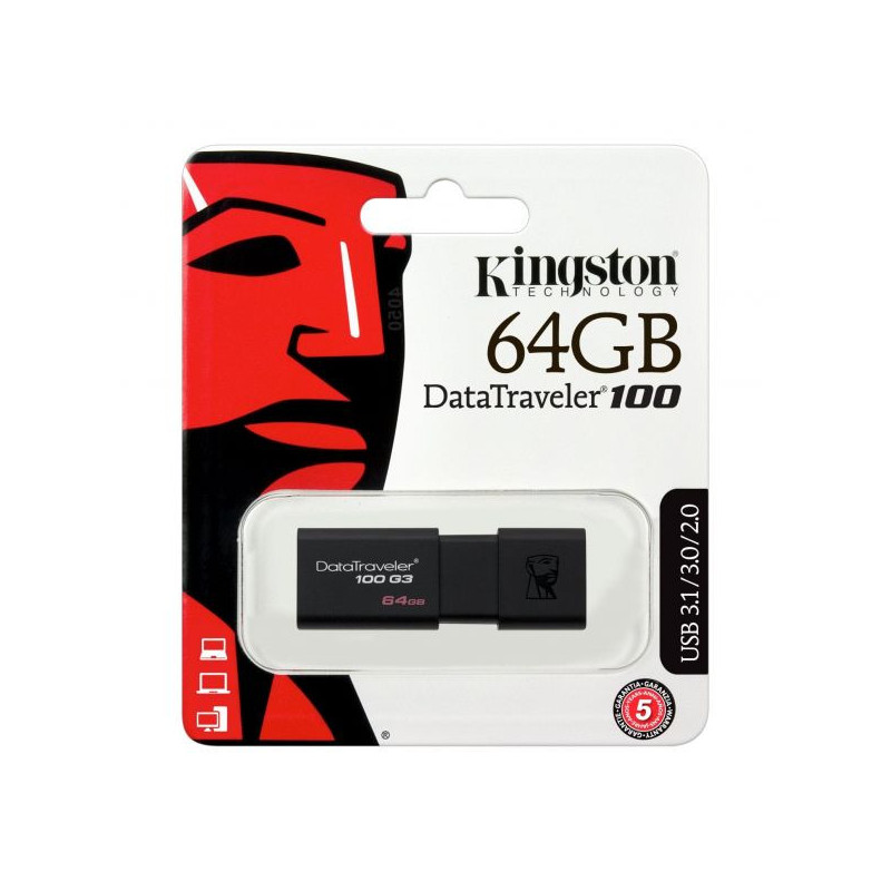 CLE USB KINGSTON PENDRIVE USB 3.0 64GB