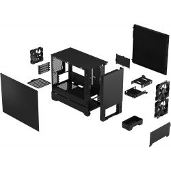 BOITIER FRACTAL DESIGN POP MINI SILENT BLACK