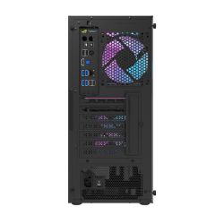 BOITIER DF DK352 MESH BLACK + 4 ARGB FAN