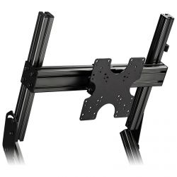 NEXT LEVEL RACING ELITE FREE STANDING QUAD MONITOR ADD-ON BLACK- NLR-E038