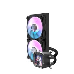 AIO ( KIT WATERCOOLING ) DF DV240S BLACK (MAGNETIC SCREEN)