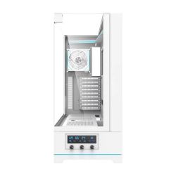 BOITIER DF ATX/BTF DY450L PRO WHITE ARGB + 4 FAN ARGB INF34