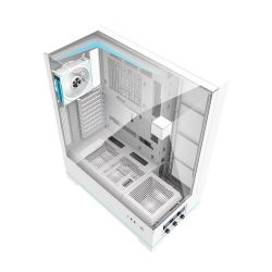 BOITIER DF ATX/BTF DY450L PRO WHITE ARGB + 4 FAN ARGB INF34
