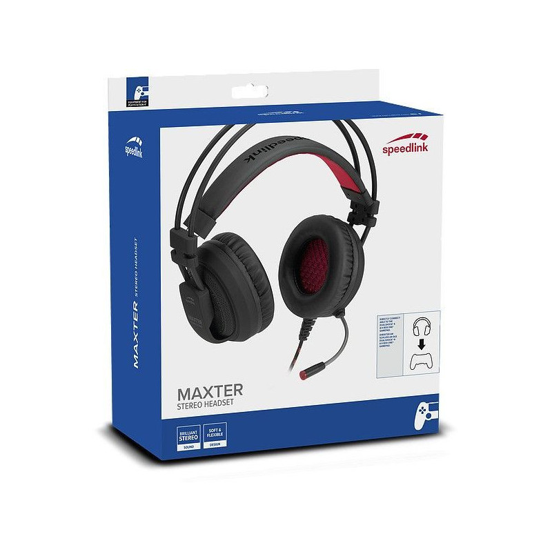 CASQUE GAMING SPEEDLINK MAXTER STEREO POUR PS4
