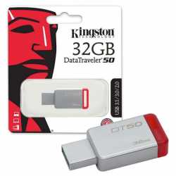 CLE USB 3.0 32GO KINGSTON METAL/RED