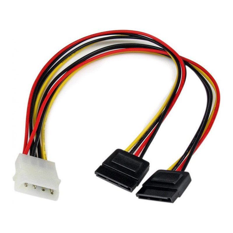 CABLE ALIMENTATION EN Y DOUBLE SATA VERS MOLEX