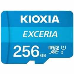 CARTE MEMOIRE MICRO SDXC - 256 GO - CLASSE 10 UHS-I KIOXIA EXCERIA