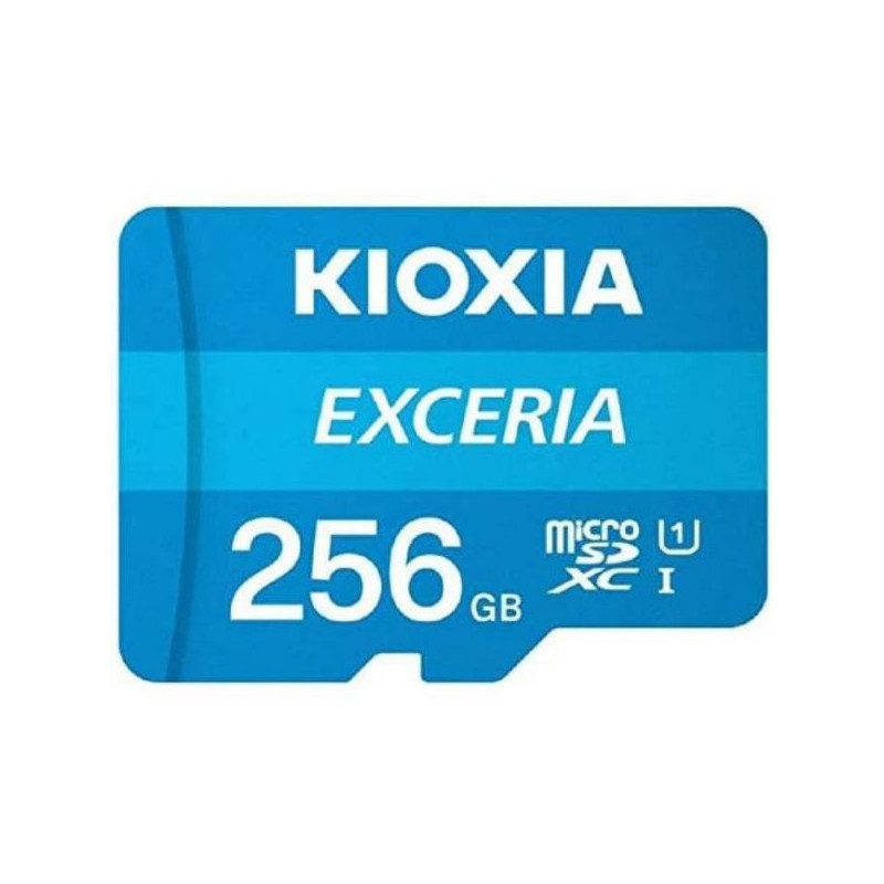 CARTE MEMOIRE MICRO SDXC - 256 GO - CLASSE 10 UHS-I KIOXIA EXCERIA