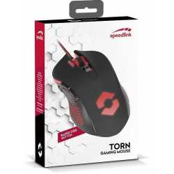 SOURIS SPEEDLINK GAMING TORN NOIR - ROUGE