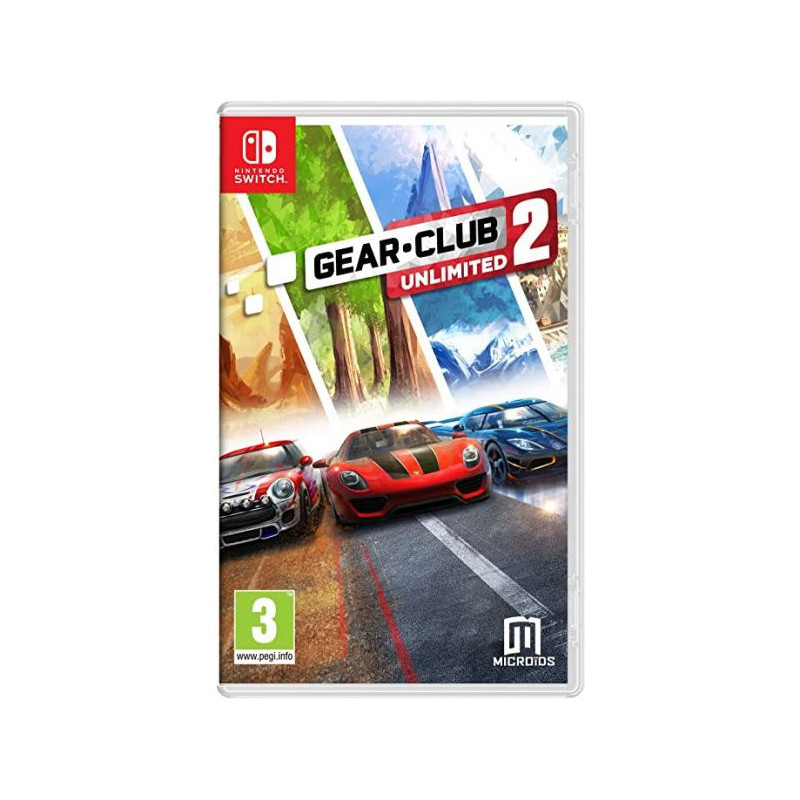 GEAR CLUB UNLIMITED 2 + PORSCHE EDITION SWITCH