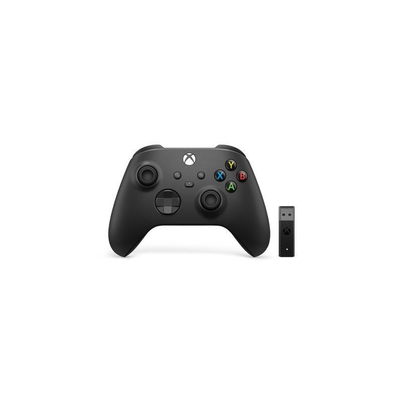 MANETTE XBOX SERIE X/S BLACK + ADAPTATEUR SANS FIL