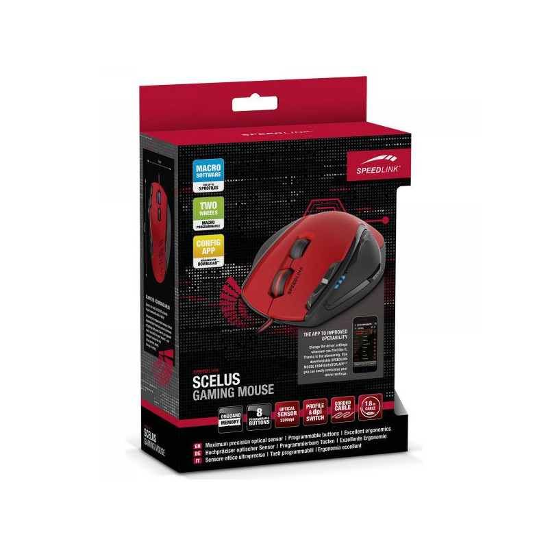 SOURIS GAMING SPEEDLINK SCELUS