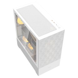 BOITIER DF DF5000 WHITE MESH ARGB + VGA HOLDER + 4 FAN