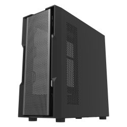 BOITIER DF DK431 MESH BLACK + 4 ARGB FAN