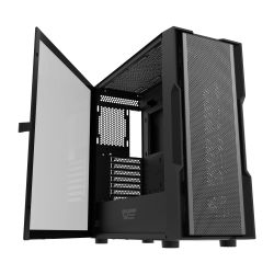 BOITIER DF DK431 MESH BLACK + 4 ARGB FAN