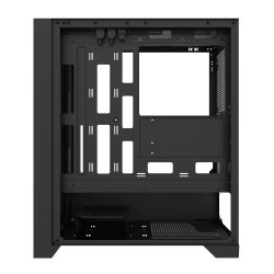 BOITIER DF DRX70 GLASS BLACK + 4 ARGB FAN + VGA HOLDER