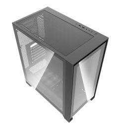 BOITIER DF DRX70 GLASS BLACK + 4 ARGB FAN + VGA HOLDER