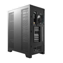BOITIER DF ATX/BTF DY450L PRO BLACK ARGB + 4 FAN ARGB INF34