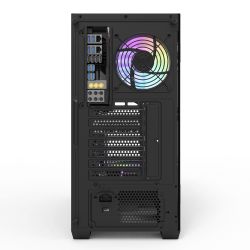 BOITIER DF ATX DS900 BLACK + 4 ARGB FAN