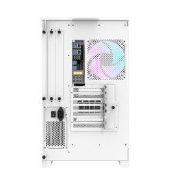 BOITIER DF ATX DQX90 WHITE + 4 ARGB FAN + SUPPORT DE CG