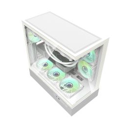 BOITIER DF ATX DPX90 WHITE + 3 ARGB FAN