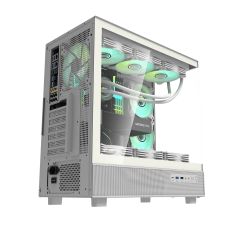 BOITIER DF ATX DPX90 WHITE + 3 ARGB FAN
