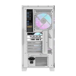 BOITIER DF DRX90 GLASS WHITE + 4 ARGB FAN