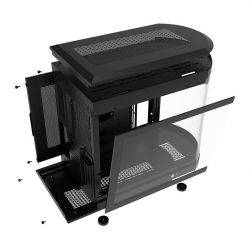 BOITIER DF ATX ARC3 BLACK + 6 ARGB FAN