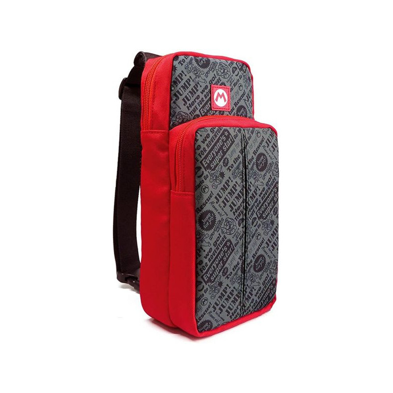 SACOCHE FASHION BACKPACK TRAVEL BAG HOLDS  - MARIO - SWITCH AND SWITCH LITE