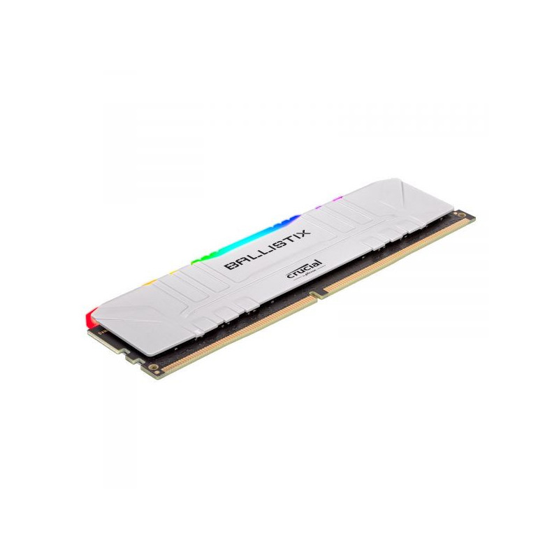 DDR 4 3200 MHZ 8GO (1X8GO) BALLISTIX WHITE RGB