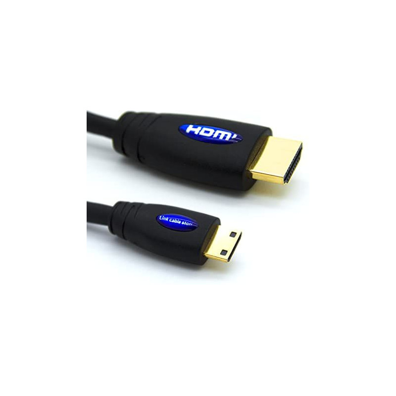 CABLE HDMI 1.8 M HDMI TYPE A (STANDARD) HDMI TYPE C (MINI) NOIR