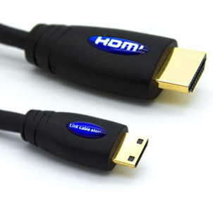 CABLE HDMI 1.8 M HDMI TYPE A (STANDARD) HDMI TYPE C (MINI) NOIR